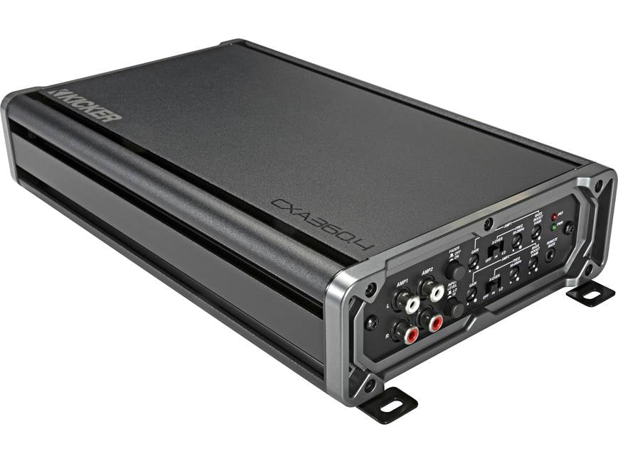 Kicker 46CXA360.4 CX Series 4-channel car amplifier — 65 watts RMS