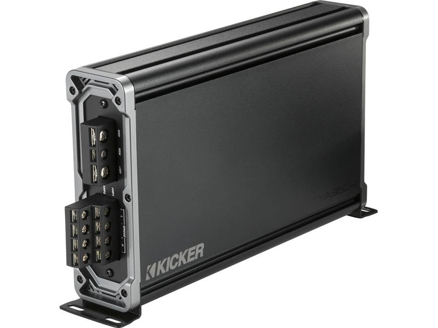 Kicker 46CXA360.4 CX Series 4-channel car amplifier — 65 watts RMS