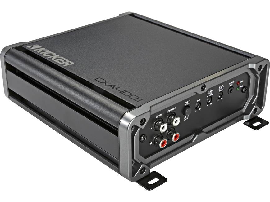 Kicker 46CXA400.1 CX Series mono subwoofer amplifier — 400 watts