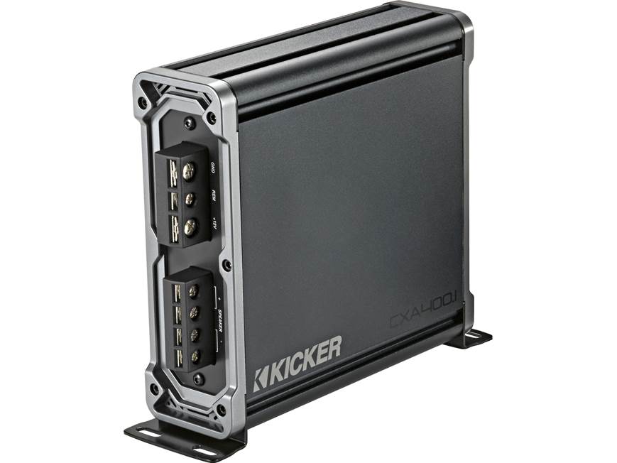 Kicker 46CXA400.1 CX Series mono subwoofer amplifier — 400 watts