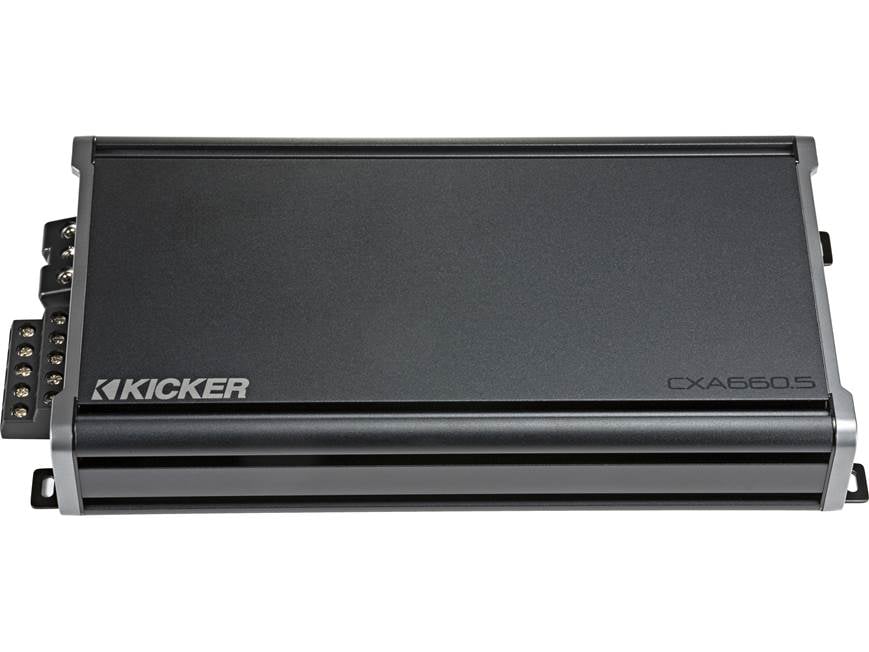 Kicker 46CXA660.5 CX Series 5-channel car amplifier — 65 watts RMS