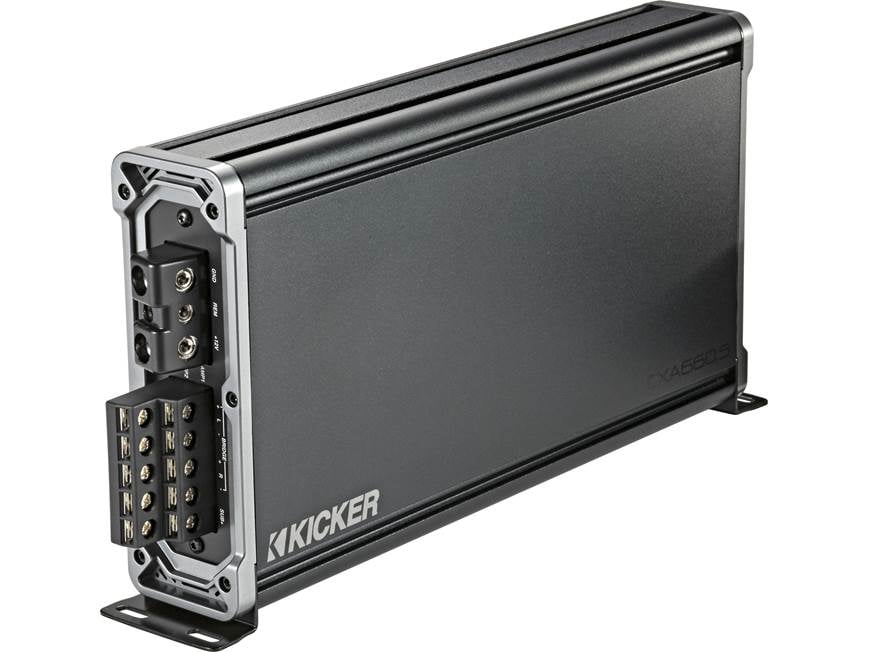 Kicker 46CXA660.5 CX Series 5-channel car amplifier — 65 watts RMS
