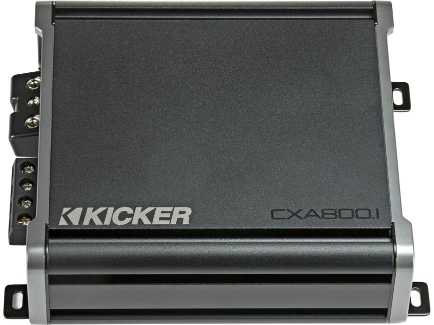 Kicker 46CXA800.1 CX Series mono subwoofer amplifier — 800 watts