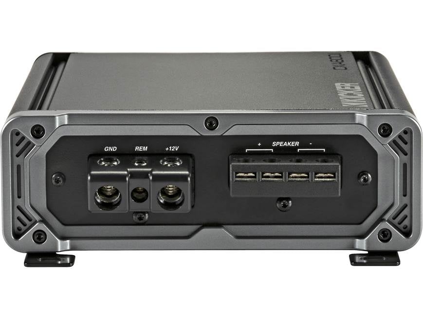 KICKER KX800.1 アンプ ベースコントローラー パワーケーブル付属 Kicker 46CXA800.1 CX Series mono subwoofer amplifier — 800 watts