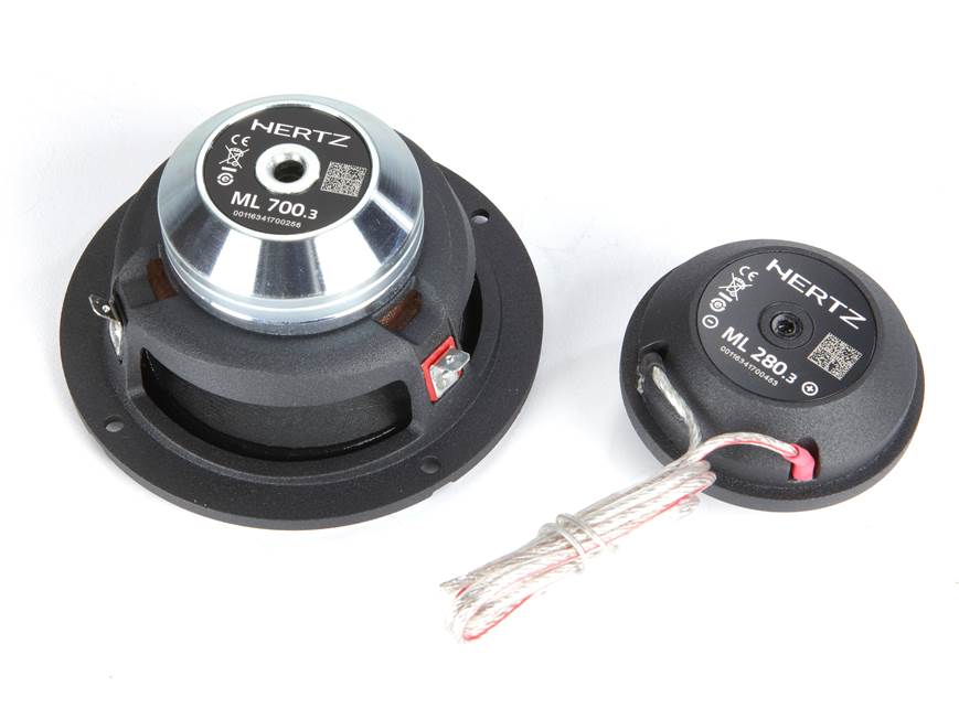 Hertz MLK 700.3 Mille LEGEND Series component speaker system: 3