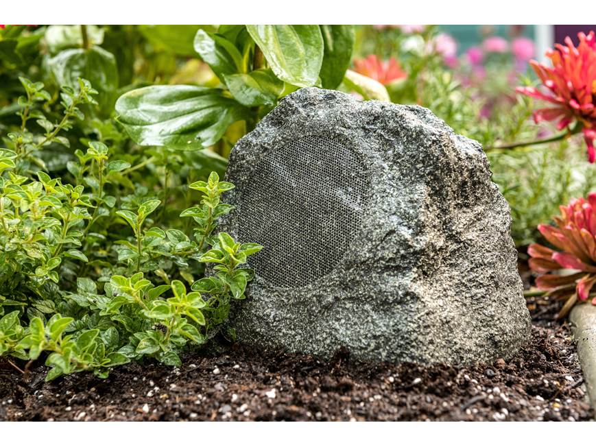 Jamo JR-6 (Granite) Outdoor stereo-input rock speaker (Granite) at