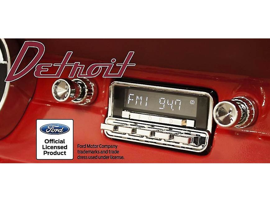 RetroSound Detroit M4HD Digital media receiver for select 1964-66