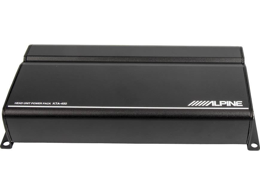 Alpine iLX-W650 and 4-channel Amp Package Includes iLX-W650