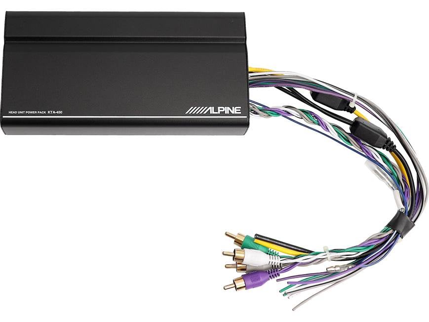 Alpine iLX-W650 and 4-channel Amp Package Includes iLX-W650