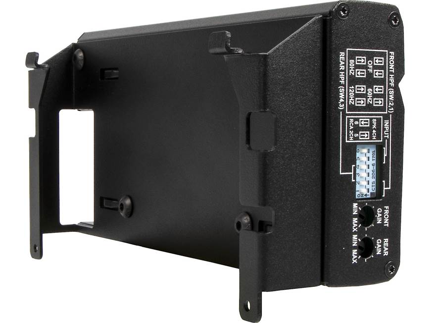 Alpine iLX-W670-M and 4-channel Amp Package Includes iLX-W670-M