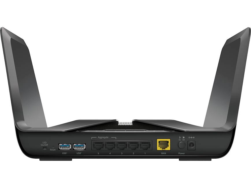 NETGEAR ネットギア Nighthawk AX8 AX6000 RAX80 NETGEAR Nighthawk® AX8 Eight-stream AX6000 Wi-Fi 6 router (RAX80