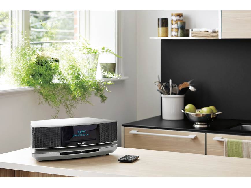美品 BOSE Wave SoundTouch music system Ⅳ 銀 Bose Wave SoundTouch IV Wireless Music System - QVC.com
