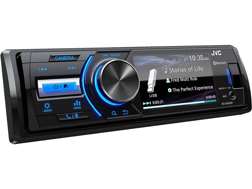 JVC KD-X560BT Digital media receiver for Jeep, powersports, or