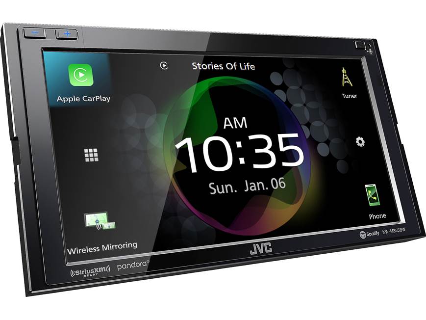 JVC KW-M855BW Digital multimedia receiver (does not play CDs) at
