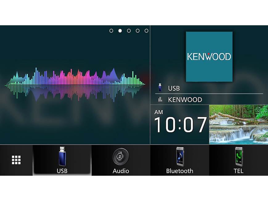 Kenwood Excelon DDX9906XR DVD receiver at Crutchfield