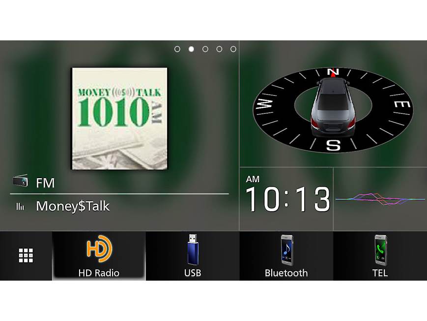 Kenwood Excelon DDX9906XR DVD receiver at Crutchfield