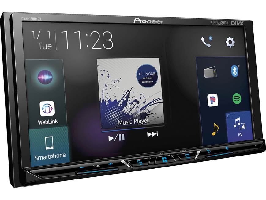 Pioneer DMH-1500NEX Digital multimedia receiver (does not play CDs