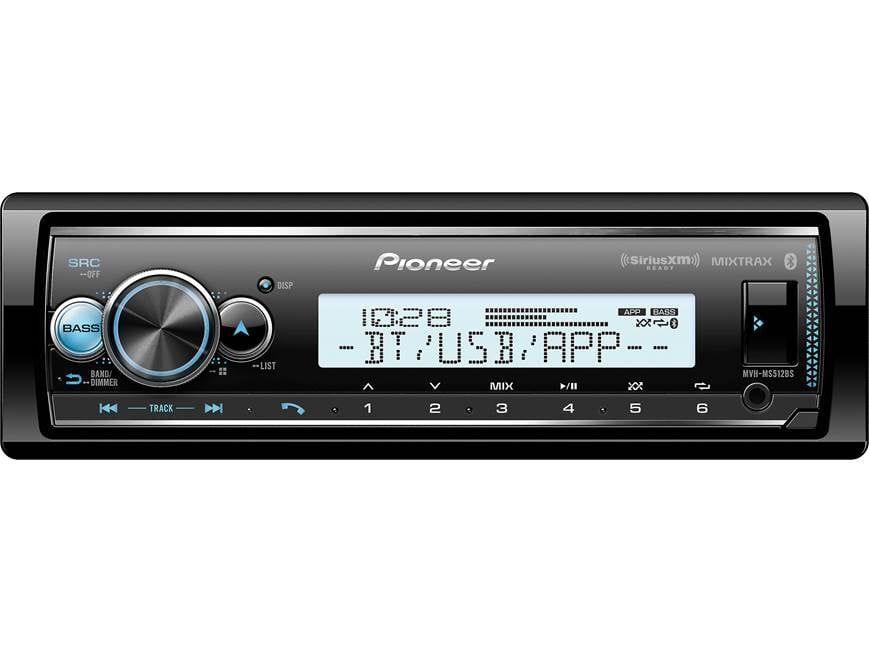 Pioneer MVH-MS512BS Marine digital media receiver with Bluetooth
