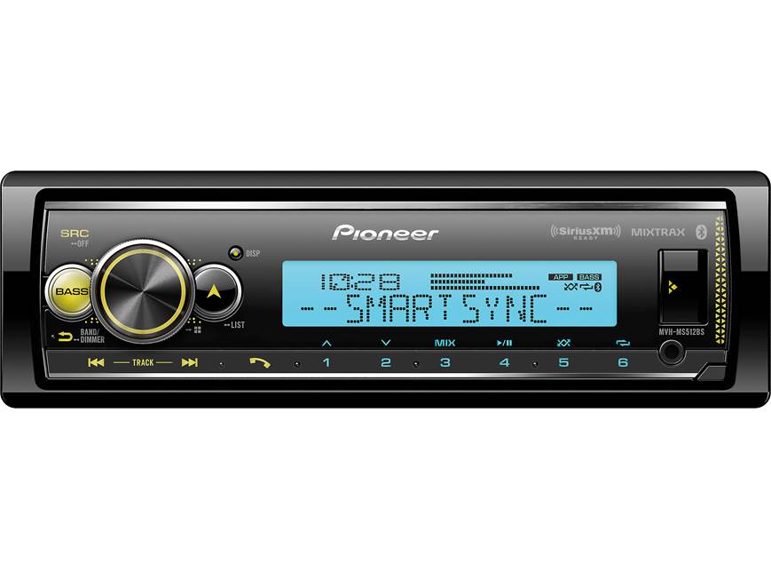 Pioneer MVH-MS512BS Marine digital media receiver with Bluetooth