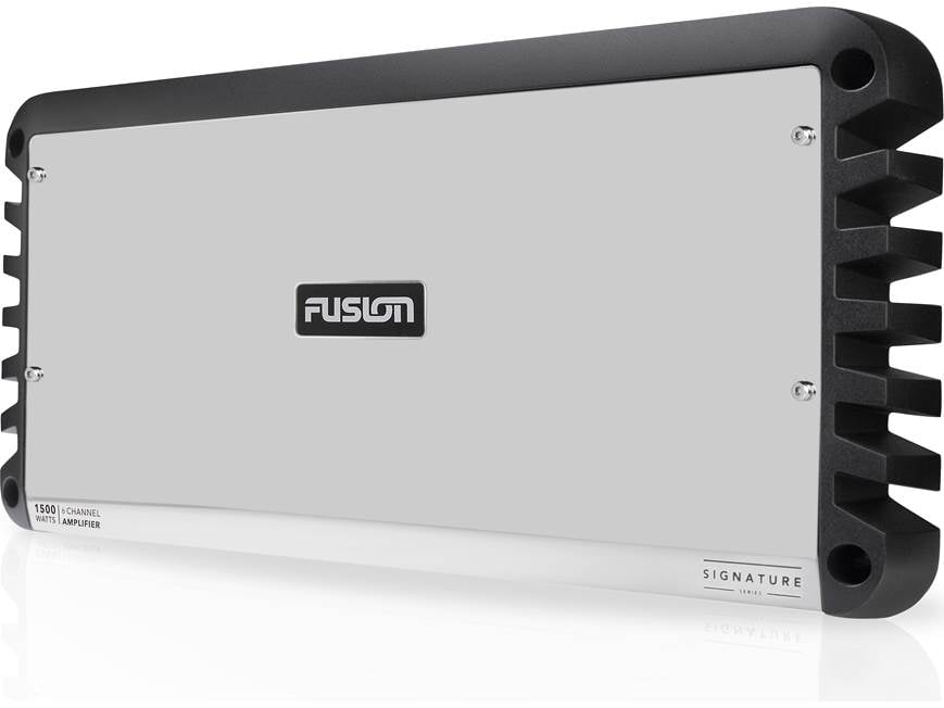 (定価11万円) FUSION SG-DA61500 パワーアンプ Fusion SG-DA61500 Signature Series 6-channel marine amplifier
