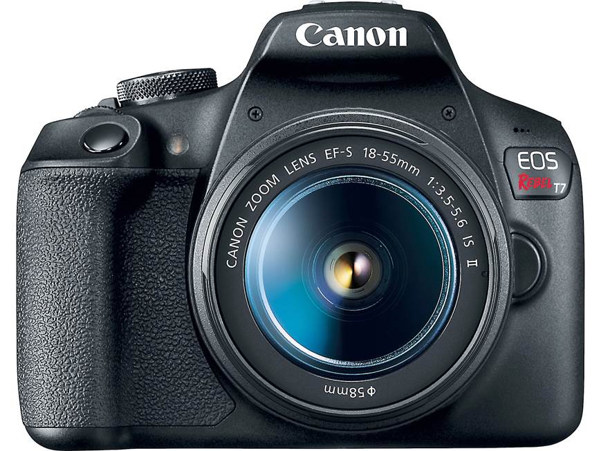 Canon EOS Rebel T7 Two Zoom Lens Kit 24.1-megapixel DSLR camera