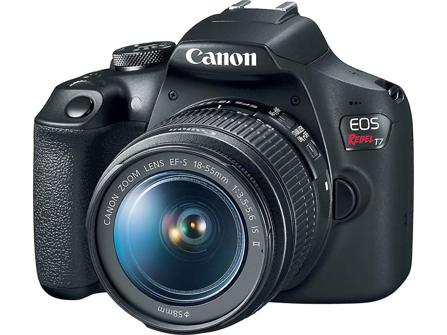 Canon EOS Rebel T7 Kit 24.1-megapixel DSLR camera with Wi-Fi® and