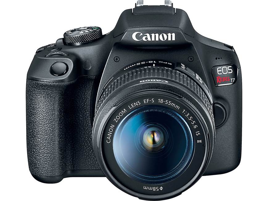 Canon EOS Rebel T7 Kit 24.1-megapixel DSLR camera with Wi-Fi® and