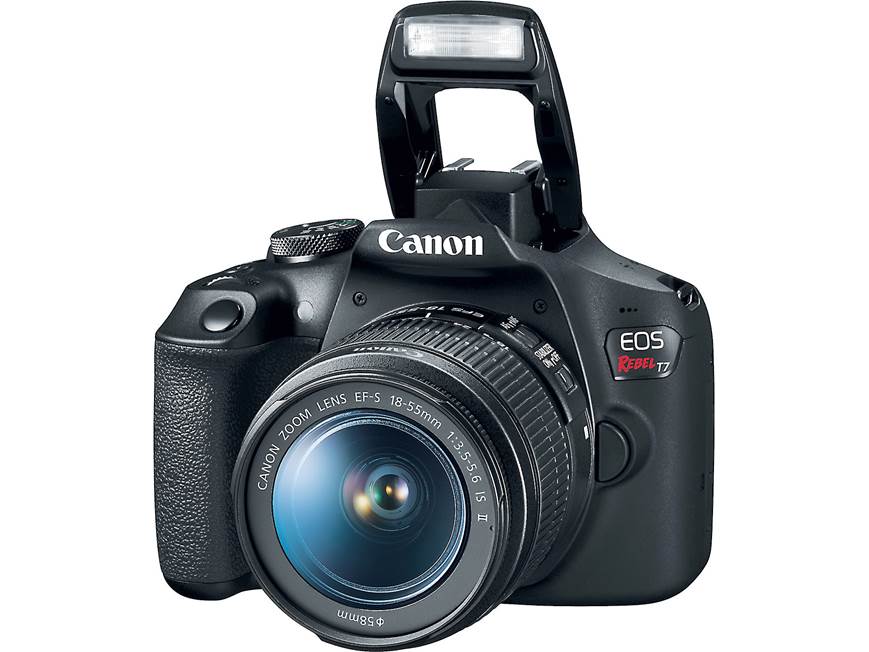 Canon EOS Rebel T7 Kit 24.1-megapixel DSLR camera with Wi-Fi® and