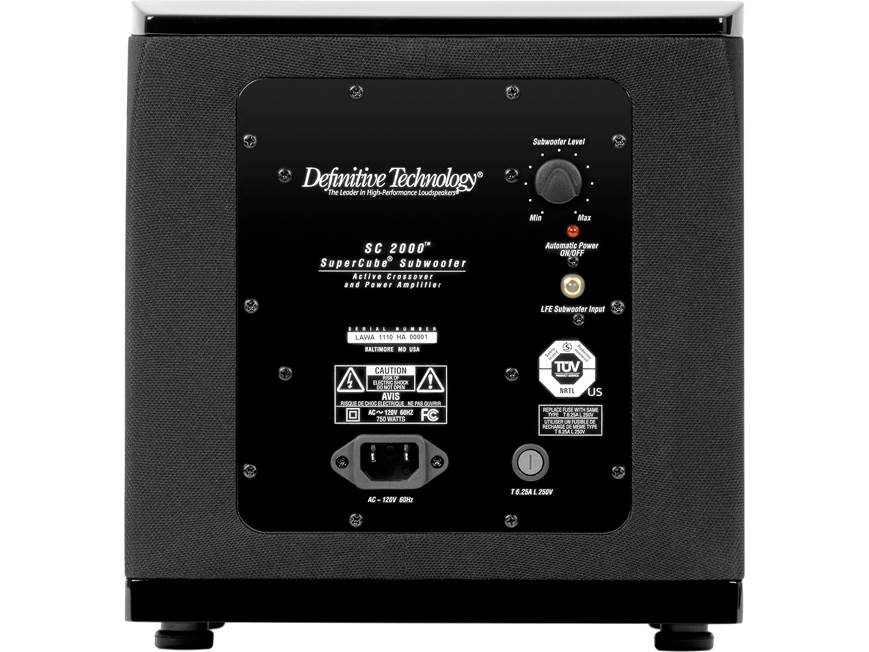 Definitive Technology SuperCube 2000 Ultra-compact powered