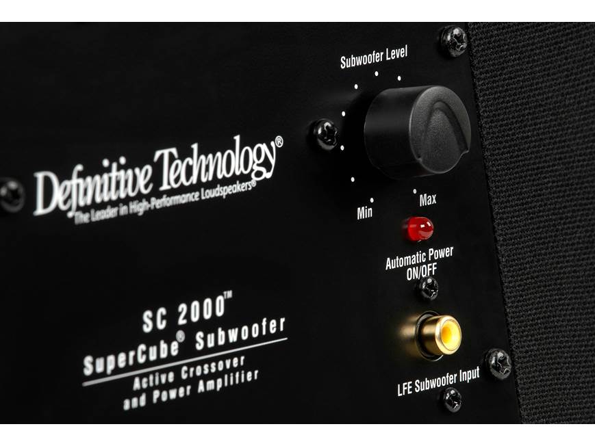 Definitive Technology SuperCube 2000 Ultra-compact powered