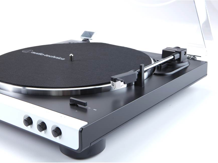 Audio-Technica AT-LP60XBT (White) Fully automatic belt-drive