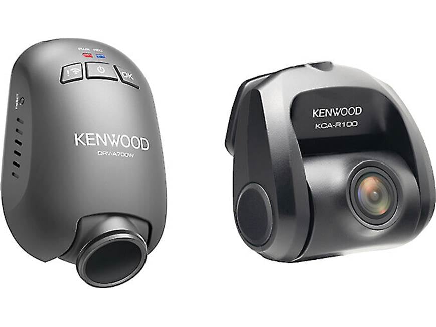 Kenwood DRV-A700WDP Compact HD dash cam with Wi-Fi and GPS