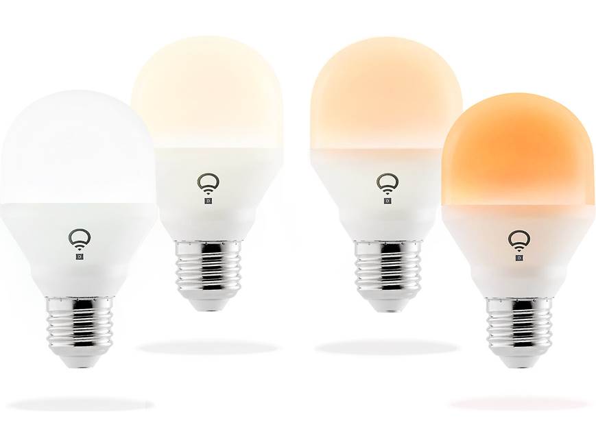 LIFX Mini Day & Dusk 4-Pack Four LED light bulbs with Wi-Fi® and ...