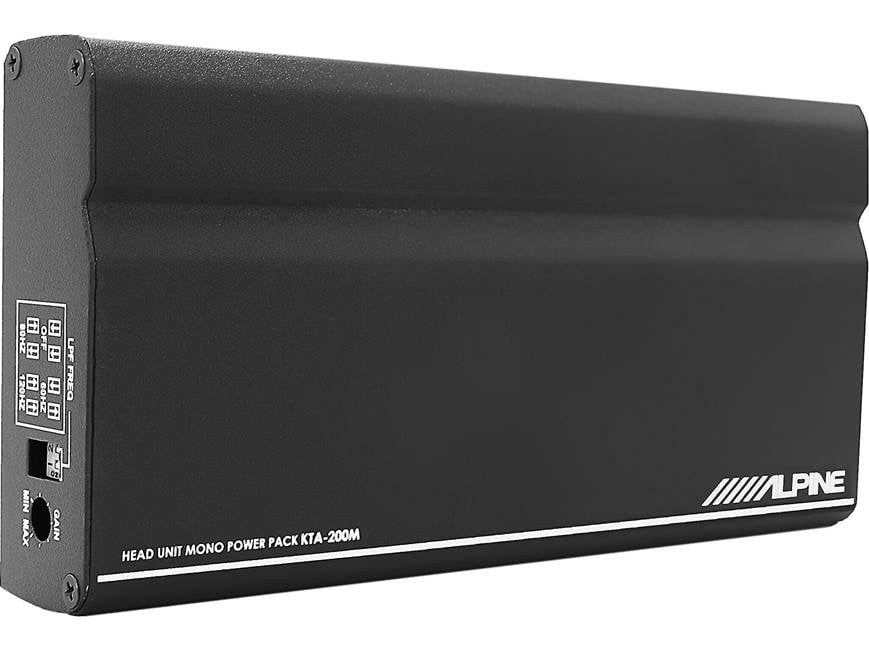 Alpine ILX-W770-M and Mono Amp Package Includes iLX-W770-M