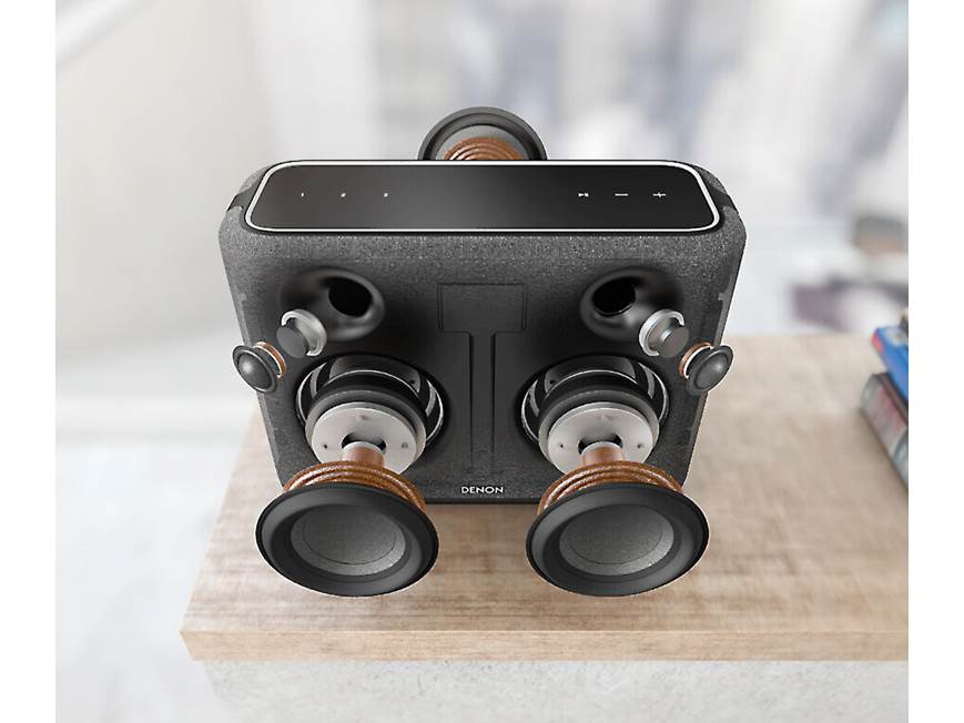 Denon Home 250 (Black) Wireless powered speaker with HEOS Built-in