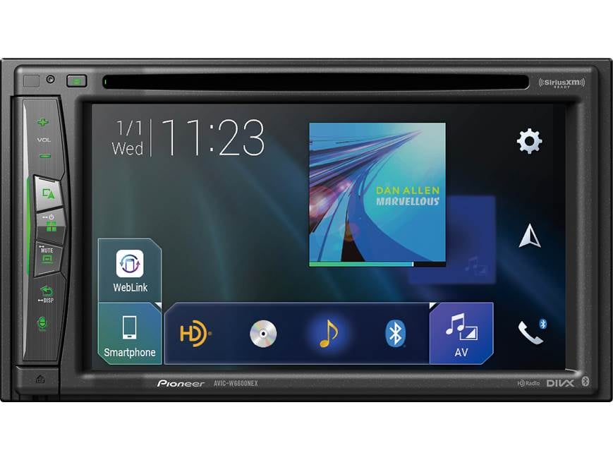 Pioneer AVIC-W6600NEX Navigation receiver at Crutchfield