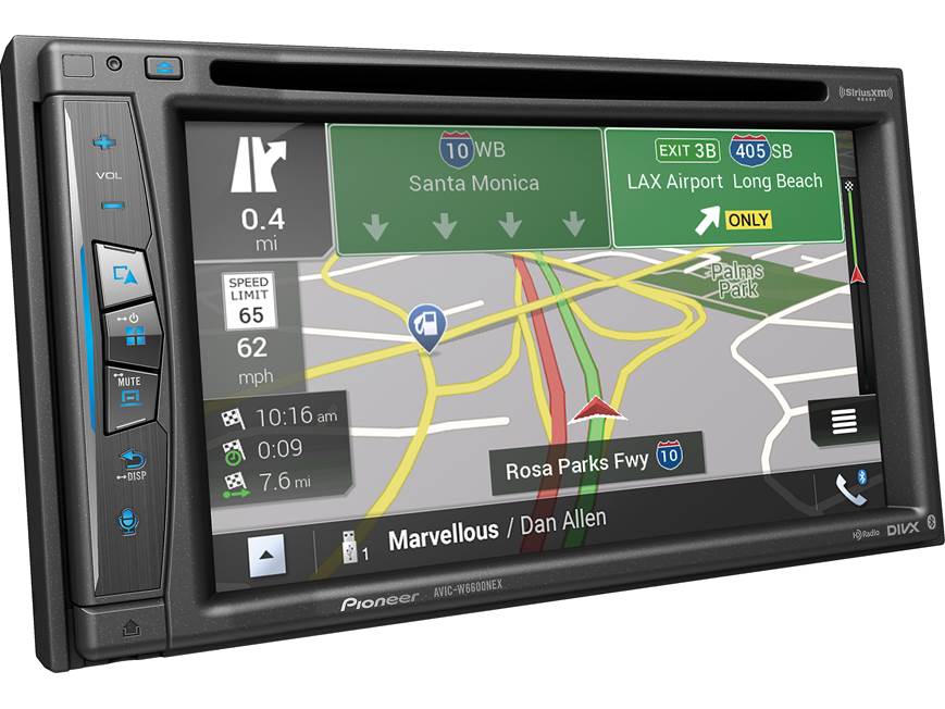 Pioneer AVIC-W6600NEX Navigation receiver at Crutchfield