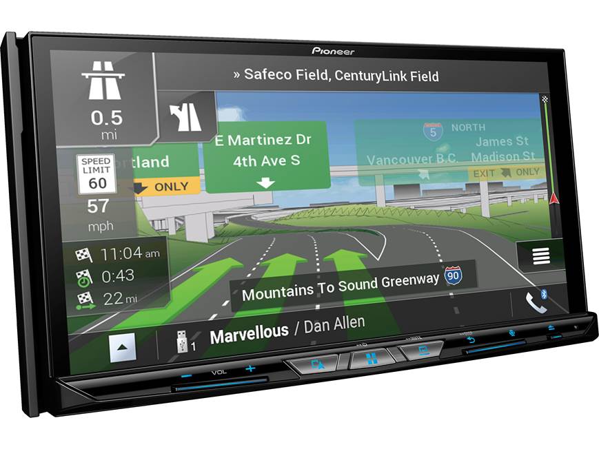 Pioneer AVIC-W8600NEX Navigation receiver at Crutchfield