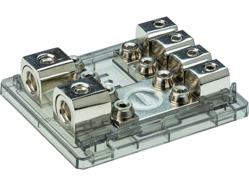EFX Delta Quad Fused Distribution Block For power or ground cables