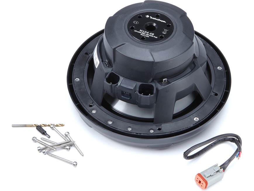 Rockford Fosgate M1D4-8B (Black) M1 Series 8