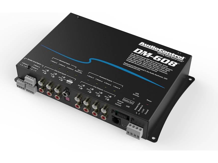 AudioControl DM-608 Digital Signal Processor DSP with 6 inputs and