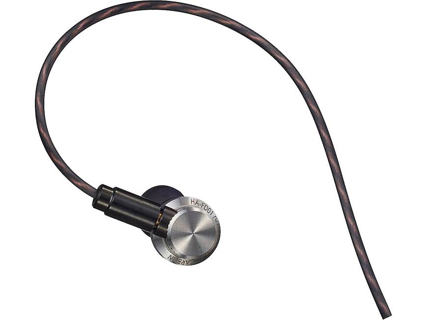 JVC HA-FD01 In-ear headphones with carbon drivers and metal earbud