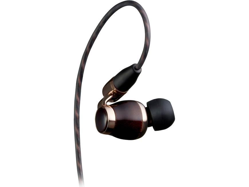 JVC HA-FW10000 Premium in-ear headphones with wood-dome drivers at