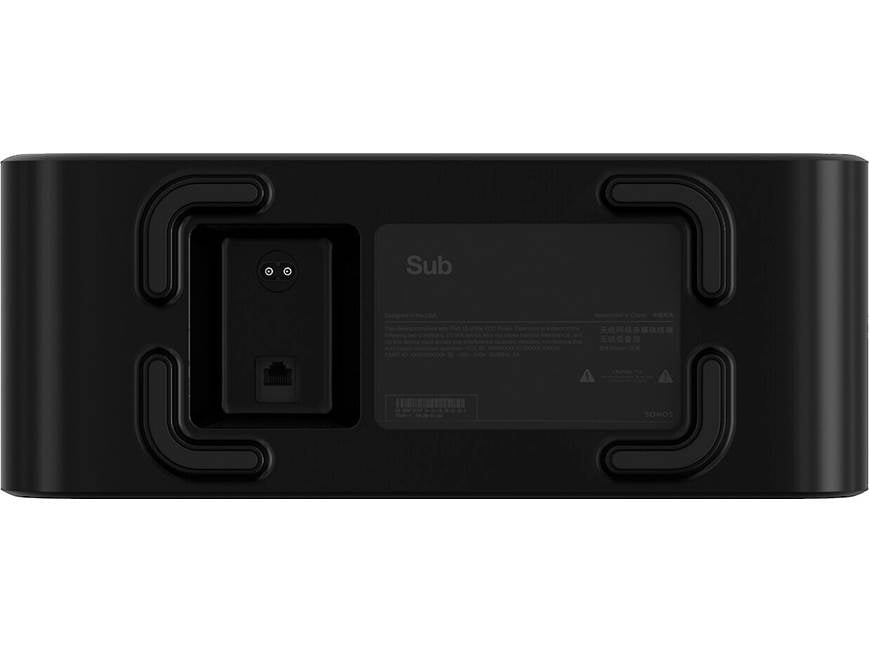 Sonos Sub (Gen 3) (Black) Wireless subwoofer for compatible Sonos