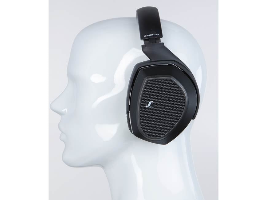 Sennheiser RS 175 Wireless TV headphones with transmitter at