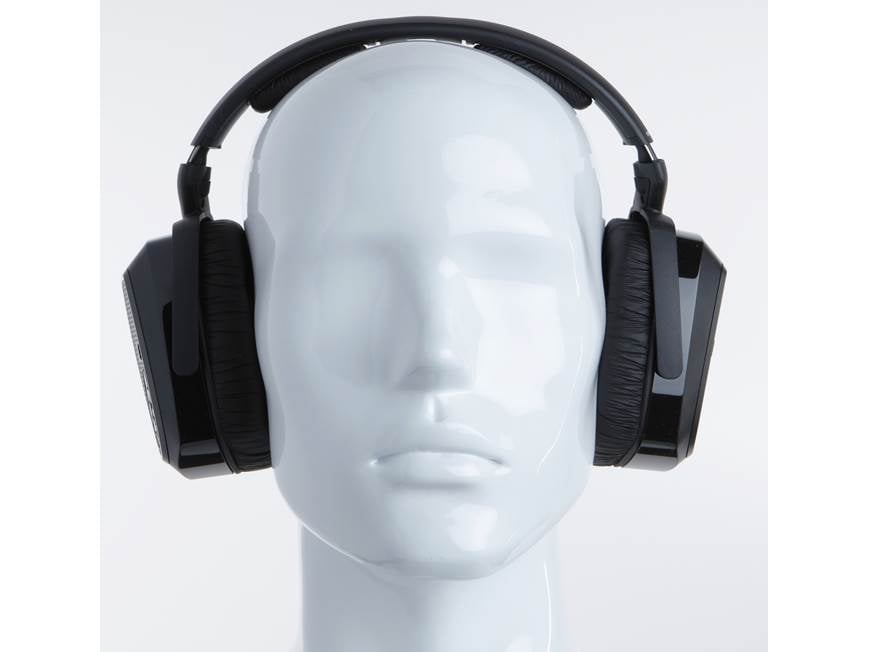 Sennheiser RS 175 Wireless TV headphones with transmitter at