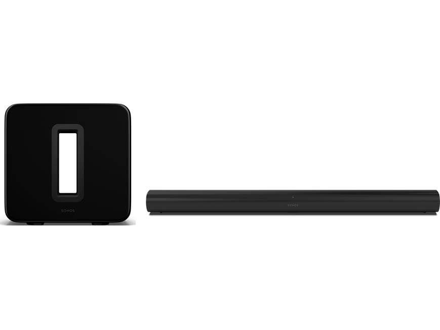 Sonos Arc/Sub Home Theater Bundle (Black) Includes Sonos Arc Dolby