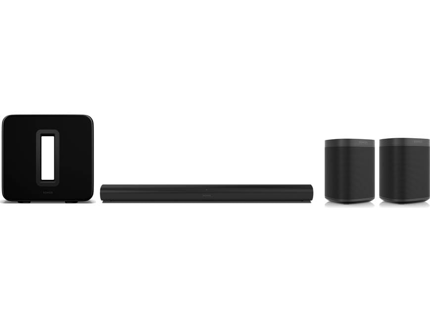 Sonos Arc 5.1.2 Home Theater Bundle (Black) Includes Sonos Arc