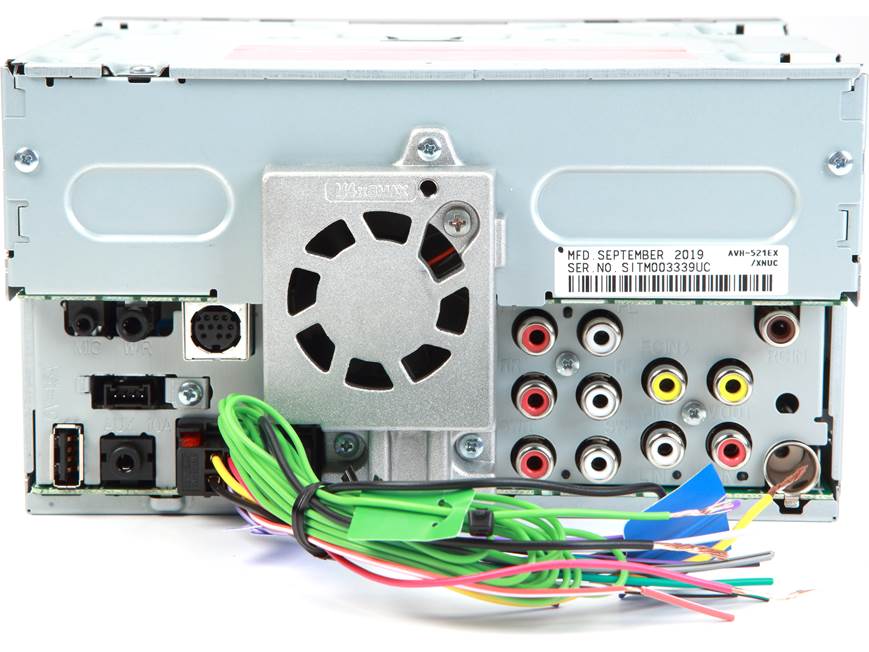 Pioneer AVH-521EX DVD receiver at Crutchfield