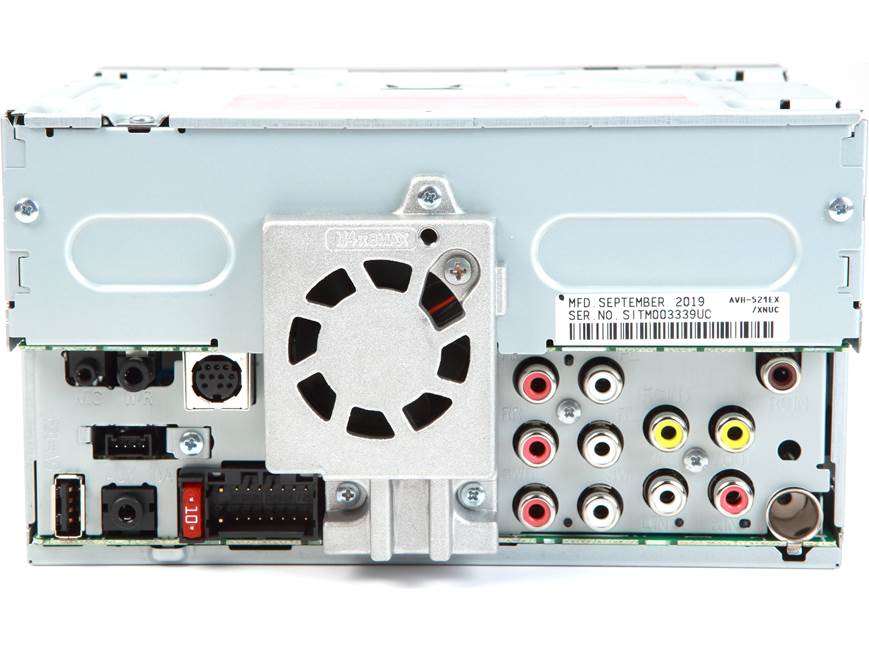Pioneer AVH-521EX DVD receiver at Crutchfield